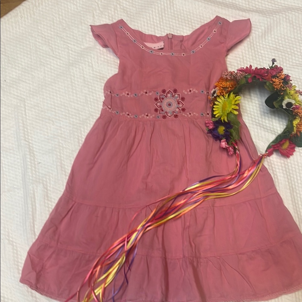 Toddler dress with headband